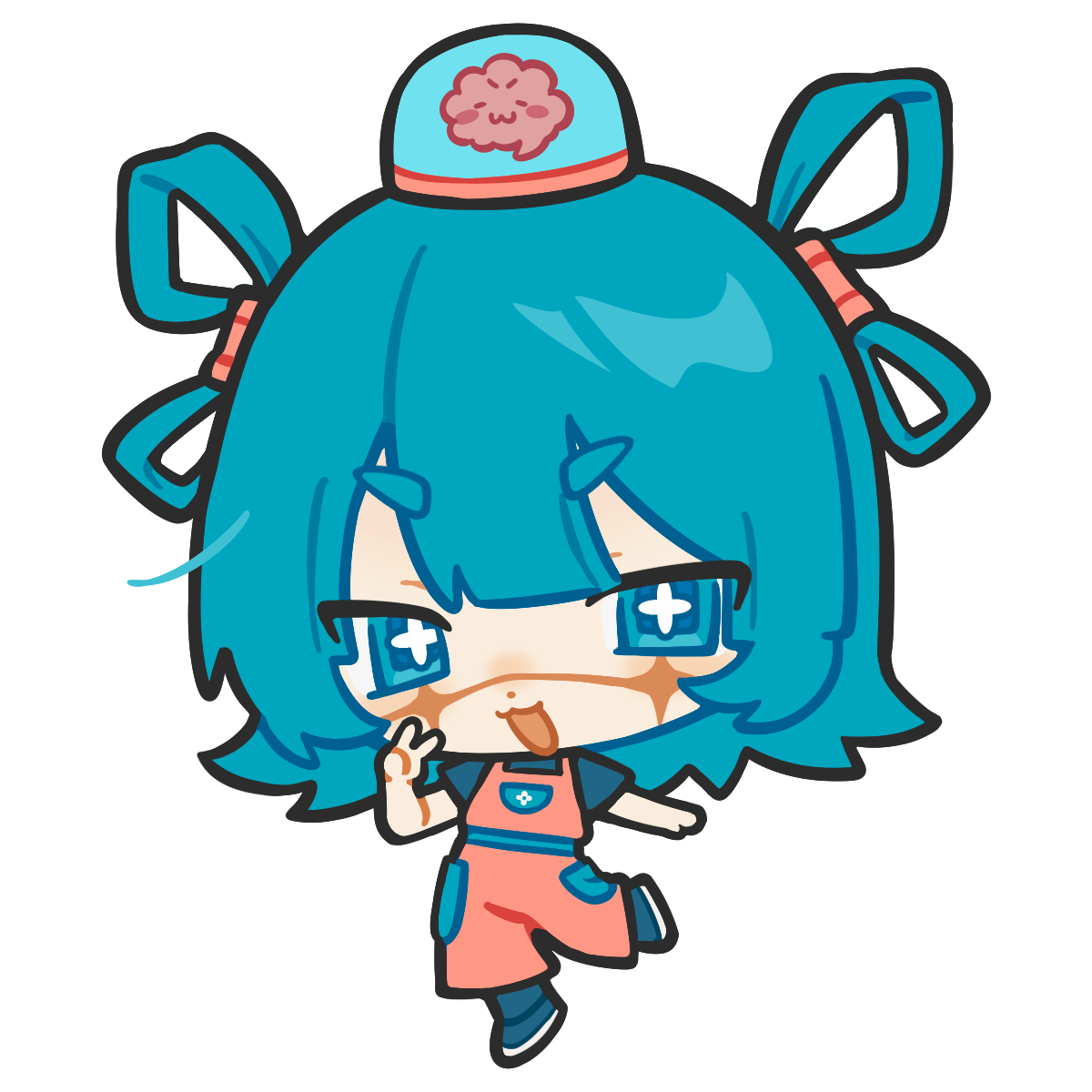 shoomimi mad scientist chibi streamer avatar